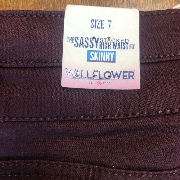 Wallflower high waist fit Junior Size 7 - Picture 7 of 16